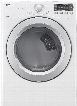 DLG3171W 27" Gas Dryer with 7.4 cu. ft. 8 Drying Cycles Sensor Dry Technology LED Display Reversible Door Swing Stackable NFC Tag On Technology and