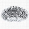 EEI-823 Halo 20" Ceiling Fixture in Clear