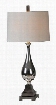 LPT454 Jerrica Table Lamp in Silver