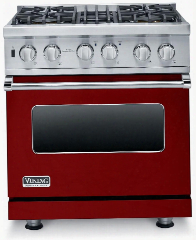 Professional 5 Series Vdsc5304barlp 30" Liquid Propane Dual Fuel Range With 4 Sealed Burners 4.7 Cu. Ft. Self-clean Convection Oven Surespark Ignition System