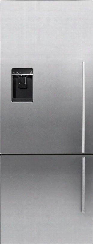 Rf135bdlux4 25&uqot; Counter-depth Left Hinge Bottom-freezer Refrigerator With 13.4 Cu. Ft. Capacity Concealed Hinge Activesmart Technology Smarttouch Control