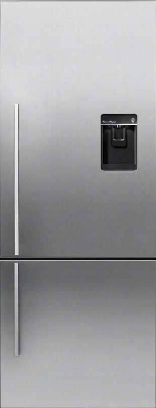 Rf135bdrux4 25&qquot; Counter-deth Right Hinge Bottom-freezer Refrigerator With 13.4 Cu. Ft. Capacity Concealed Hinge Activesmart Technology Smarttouch Control