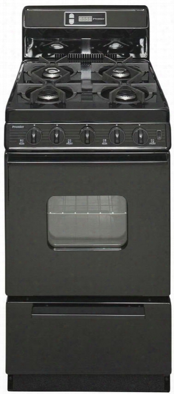 Shk220bp Ada Compliant Black 20" Sealed Gas Range With 2.4 Cu. Ft. Capacity Four Sealed 9 100 Btu Burners 8" Porcelain Backguard With Electronic Clock And