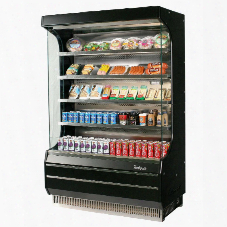 Tom50bsp 50" Full Size Display Merchandiser With Efficient Refrigeration System Solid Side Panel Anti-rust Coating Back-guard And Fluorescent Lighting: