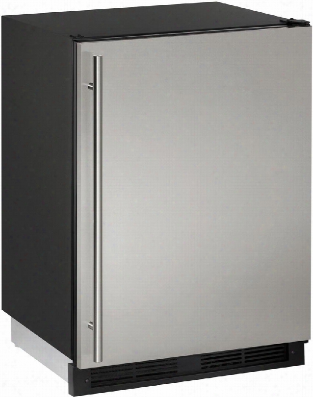 U-1224rfs-00a 24" 1000 Series Star K Built In Compact Refrigerator With 4.2 Cu. Ft. Capacity Freezer Compartment Digital Passive Cooling Led Lighting