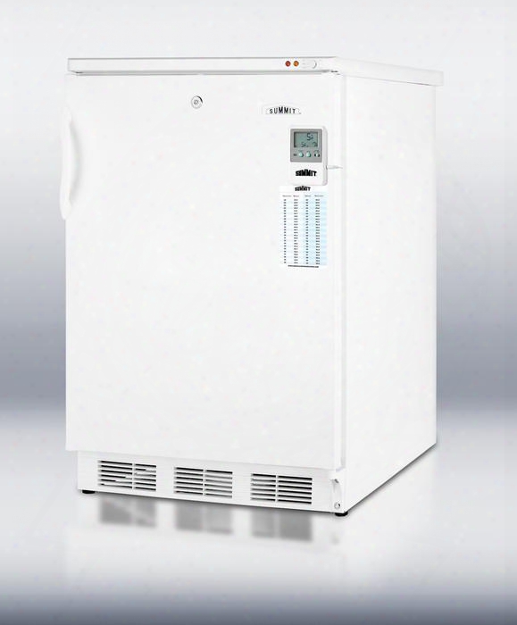 Vt65ml7bimed Medical Series 3.2 Cu.ft. Capacity Under Counter Medical All-freezer Commercially Approved Factory Installed Lock Manual Defrost Reversible