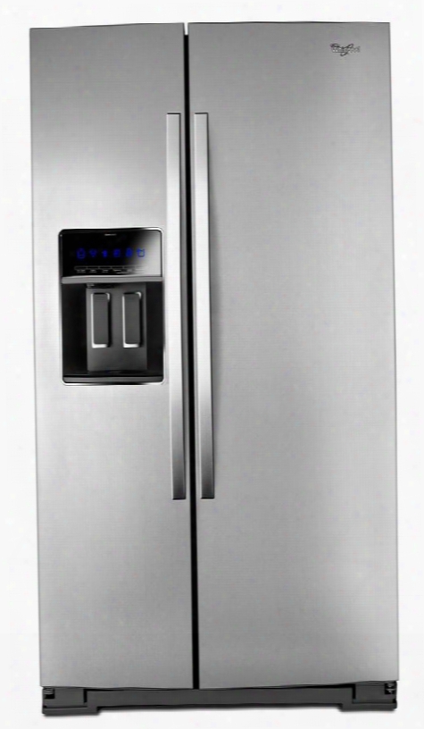 Wrs970cidm 36" Side-by-side Counter-depth Refrigerator With 19.8 Cu. Ft. Capacity Storeright Dual Cooling System Ice Maker And Water Dispenser And Led