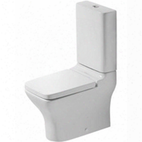 21190900001 Puravida Close Coupled Watersense Ceramic Surface Toilet In Alpine White