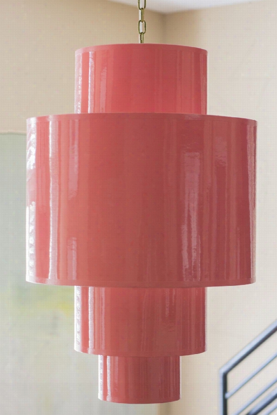 4 Tier Hanging Pendant In Coral Design By Couture Lamps