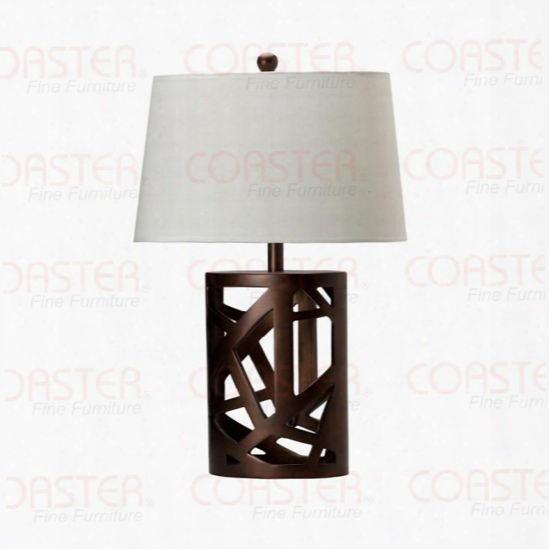 901256 Table Lamp With Fabric Shade By Coaster