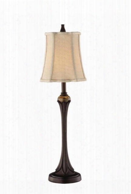 97839 Classic Traditions Collections 30" High Buffet Lamp In Tuscan