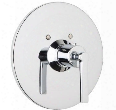 A4214xmstn Modern Bath Lombardia Trim Only For Thermostatic Non Volume Controlled Valve Cross Handle: Satin