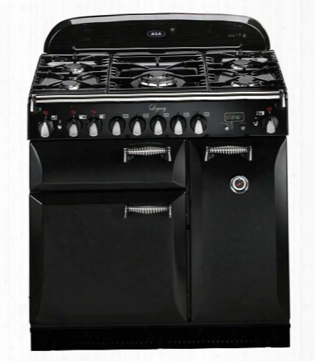 Aleg36dfblk Legacy Series 36" Freestanding Pro-style Dual Fuel Range With 5 Sealed Burners 2.2 Cu. Ft. Convection Oven 1.8 Cu. Ft. 7 Mode Multifunction Oven