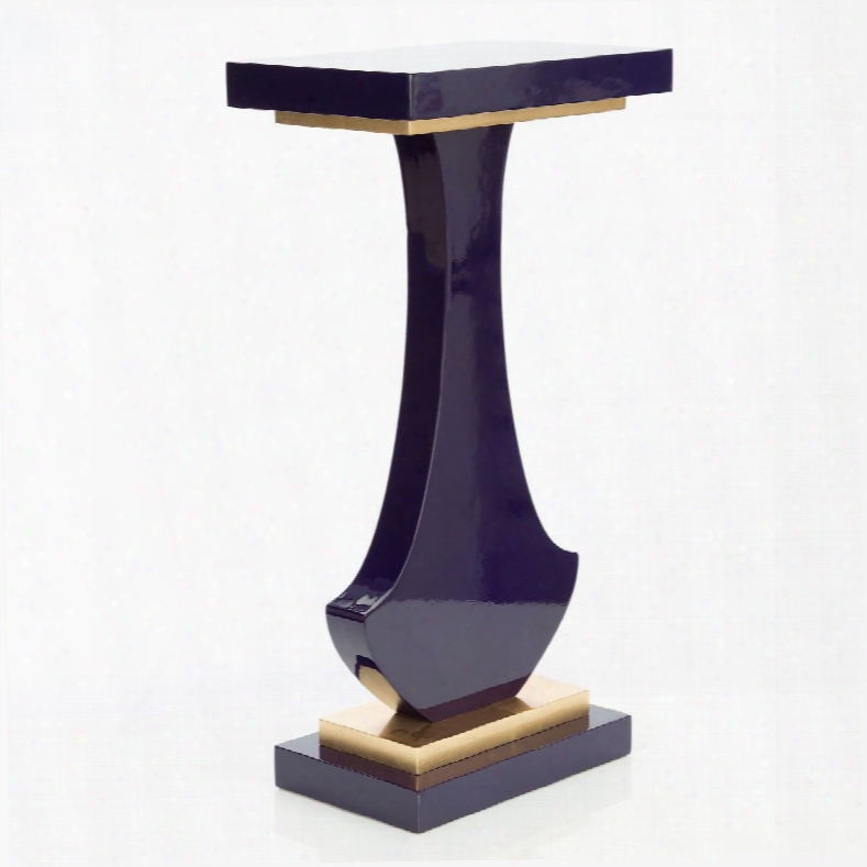 Bellaria Intonation Table In Indigo Design By Couture Lamps