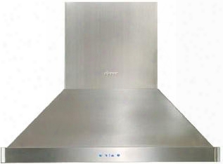 Discovery Dhi421 42" Island Mount Range Hood With A 600 Cfm Intednal Blower Halogen Lighting And Variable Speed