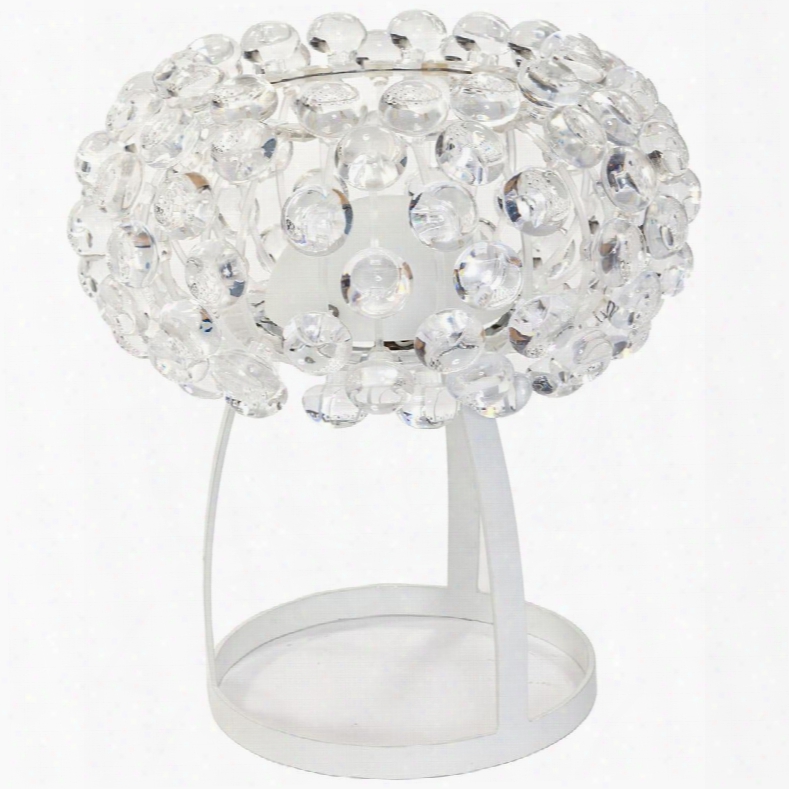 Eei-670 Halo Table Lamp In Clear