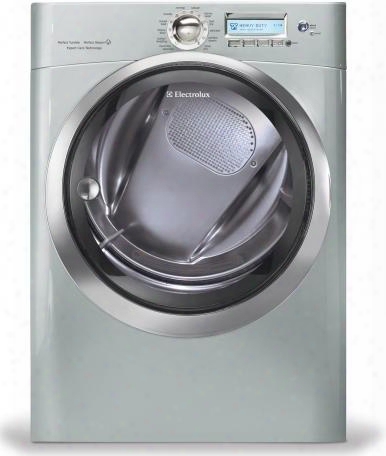 Ewmed70jss 27" Wave-touch Series Electric Front Load Dryer With 8.0 Cu. Ft. Capacity Wave-touch Controls Featuring Perfect Steam Led Interior Theater Lighting