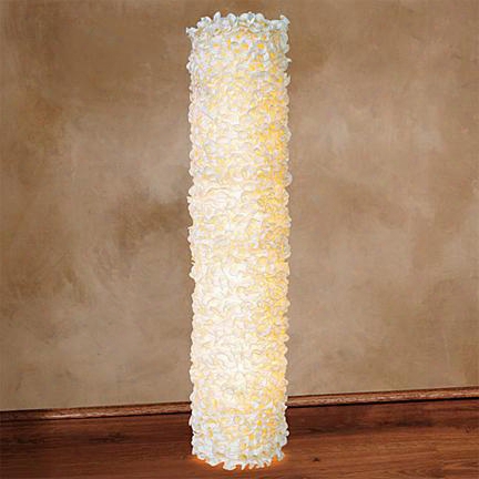 Ls-lace Tower Lace Contemporary Floor Lamp In