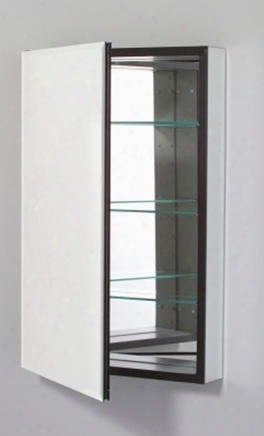 Mt20d6fbre 19 1/4" Single Dor Mirrored Medicine Cabinet With Beveled Mirror: