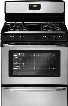 FFGF3047LS 30" Wide Freestanding Gas Range with Sealed Burners 4.2 cu. ft. Broiler Drawer Low Simmer Burner Timed Cook Option Ready-Select Controls in