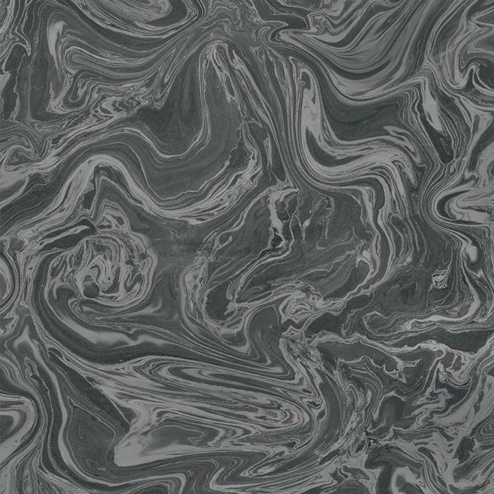 Sample Marbled Wallpaper In Black And Grey From The Pure Collection By Graham & Brown