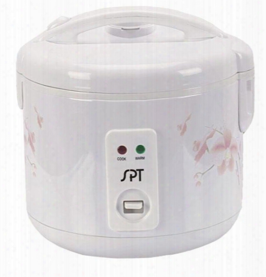 Sc-1813w 10 Cups Rice Cooker With One-button Operation Cool Touch Exterior Pressure-sealed Inner Locking Lid 3-dimensional Heating & Safety Lock