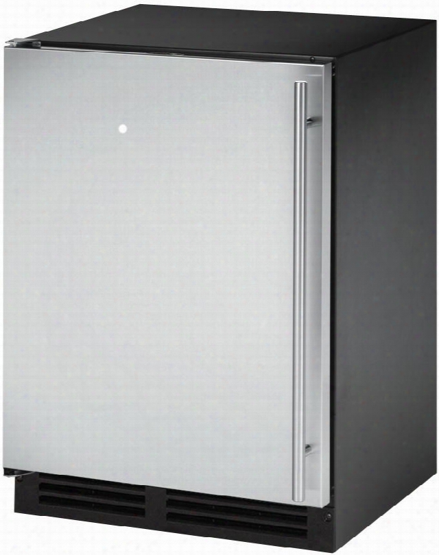 U-clrco2175s-01 24" Echelon Series Compact Refrigerator With 2.5 Cu. Fy. Capacity Ice Maker Sabbath Mode Interior Lighting And Automatic Defrost In