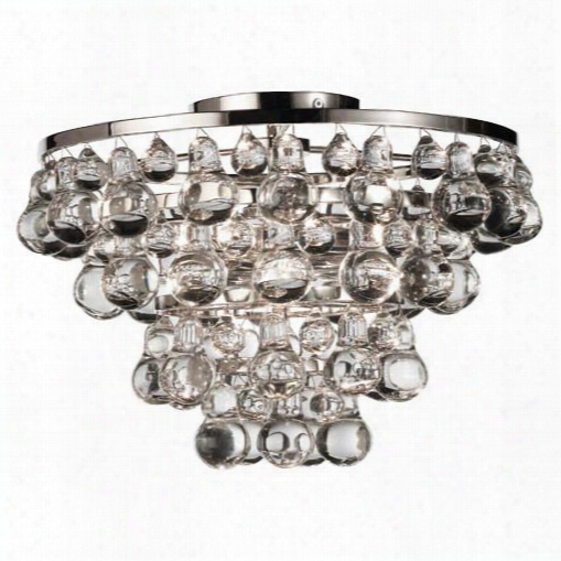 Bling Collection Flush Mount Chandelier Design By Robert Abbey