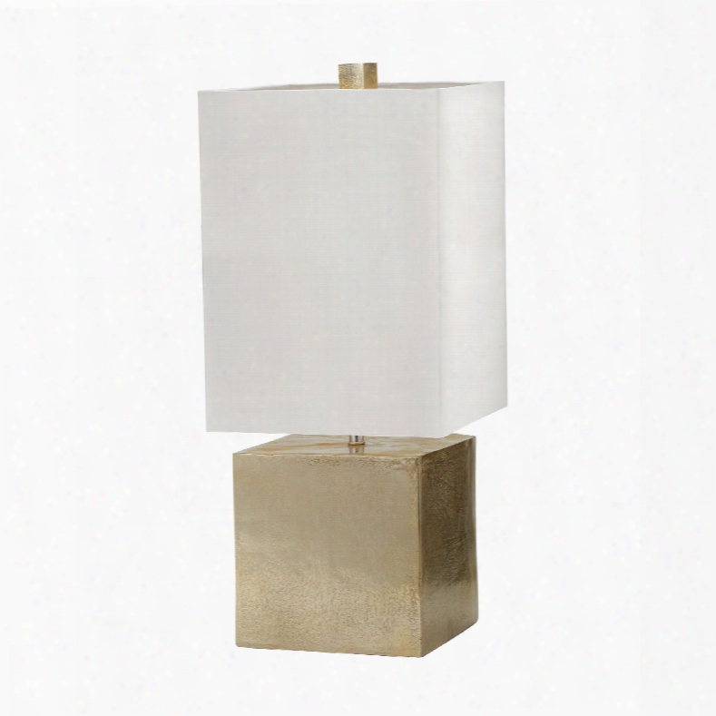 Cement Cube Table Lamp Design By Lazy Susan