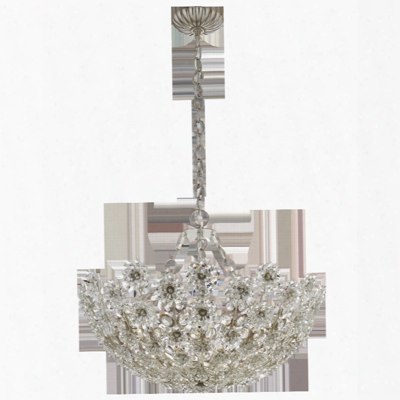 Claret Short Chandelier In Various Finishes W/ Crystal Design By Aerin