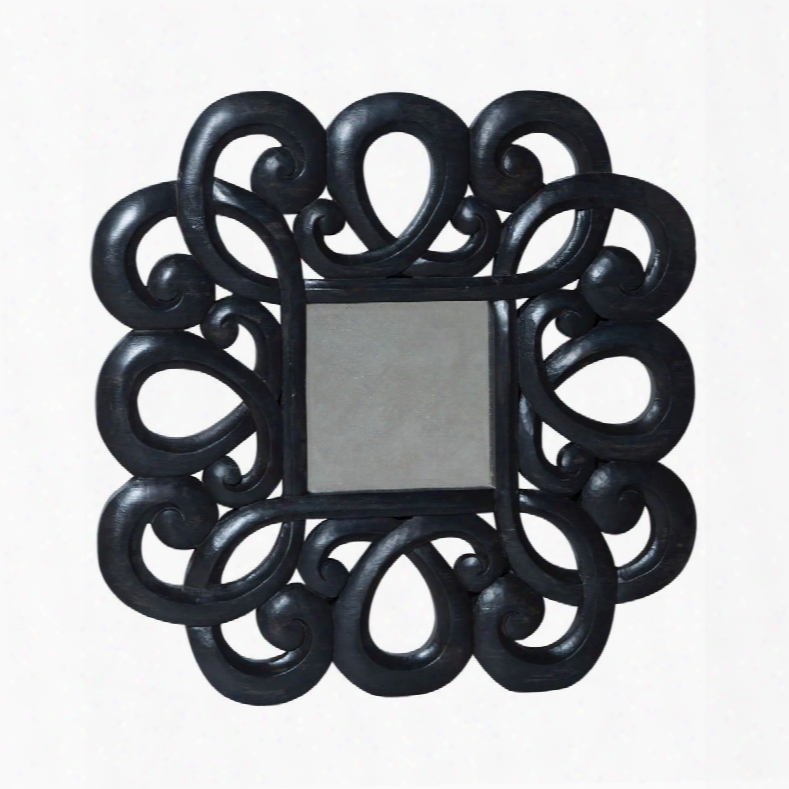 Curled Antiqued Beveled Mirror Design By Burke Decor Home