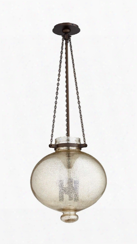 Cydney 3 Light Pendant In Oiled Bronze Design By Cyan Design