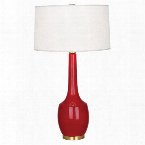 Delilah Collection Table Lamp In Multiple Colors Design By Robert Abbey