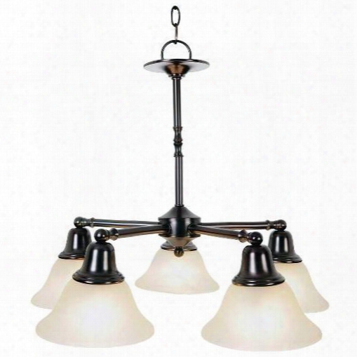 Monument 617236 Sonoma Decorative Vanity Fixtures, 5 Light Chandelier, Oil Rubbed Bronze 617236