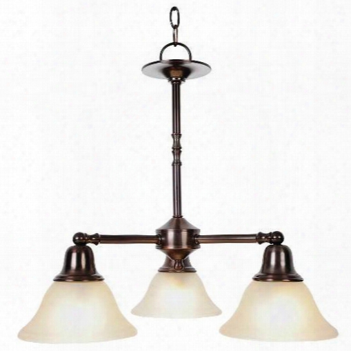 Monument 617237 Sonoma Decorative Vanity Fixtures, 3 Light Chandelier, Oil Rubbed Bronze 617237