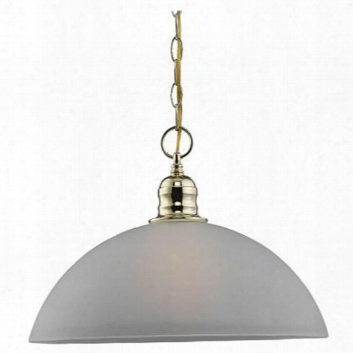 Sea Gull Lighting 65225-02 Linwood 1-light Polished Brass Pendant