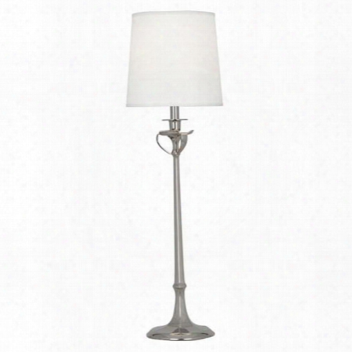 Seine Buffet Lamp In Polished Nickel Design By Robert Abbey