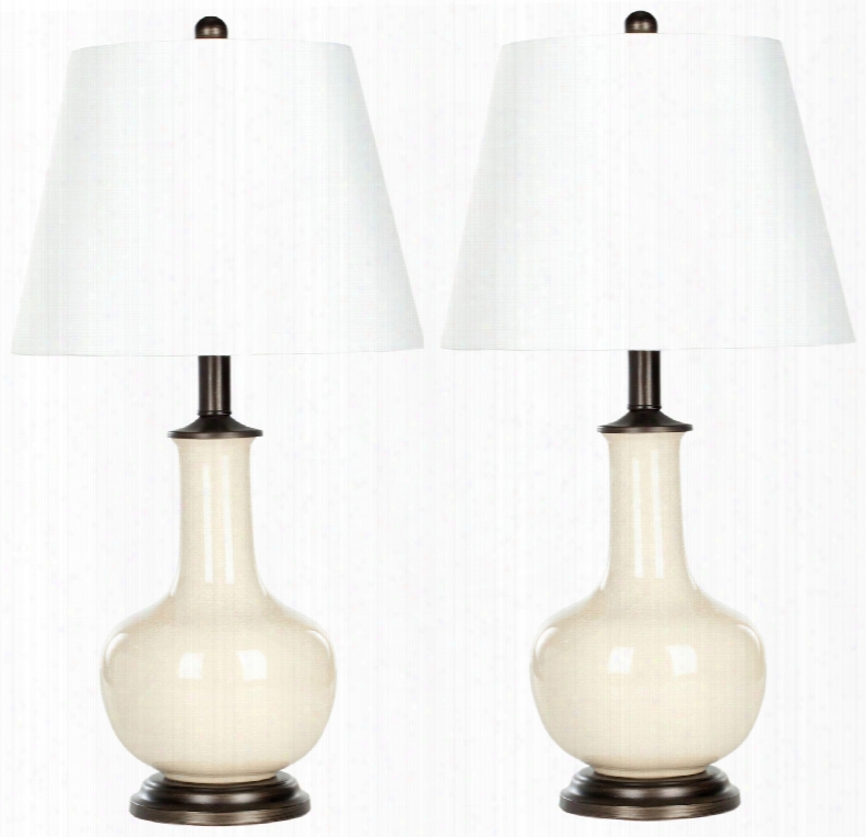 Set Of Two Danielle Table Lamps Design By Safavieh