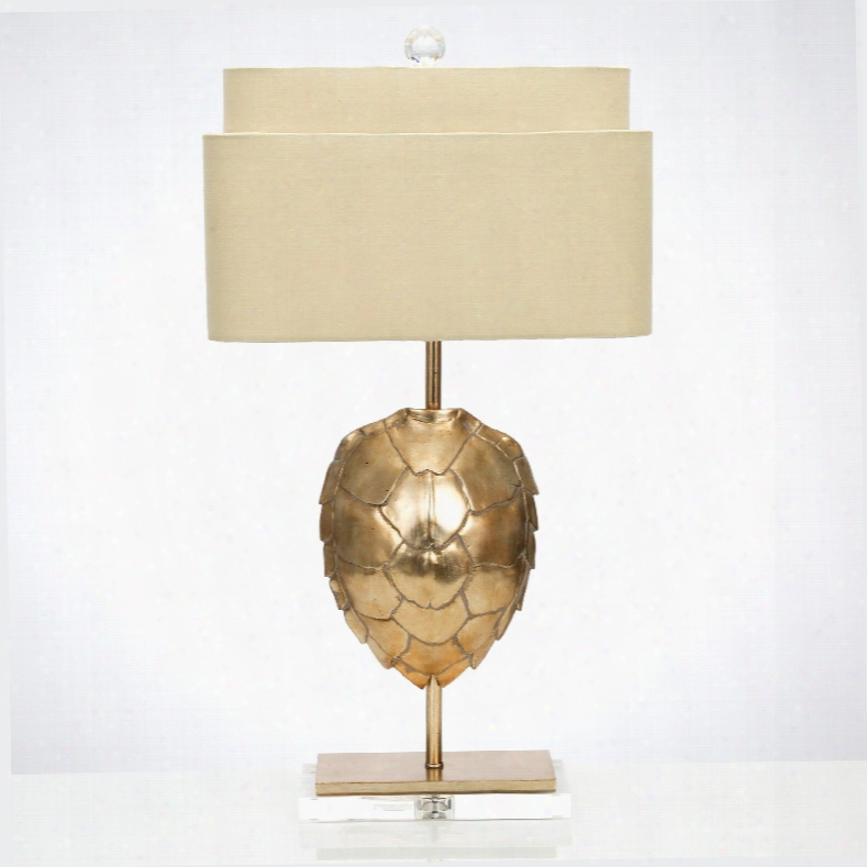 Silver Tortoise Table Lamp Design By Couture Lamps