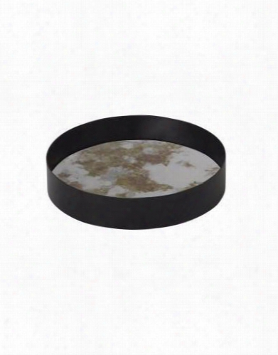 Small Round Coupled Tray In Moss Green Design By Ferm Living