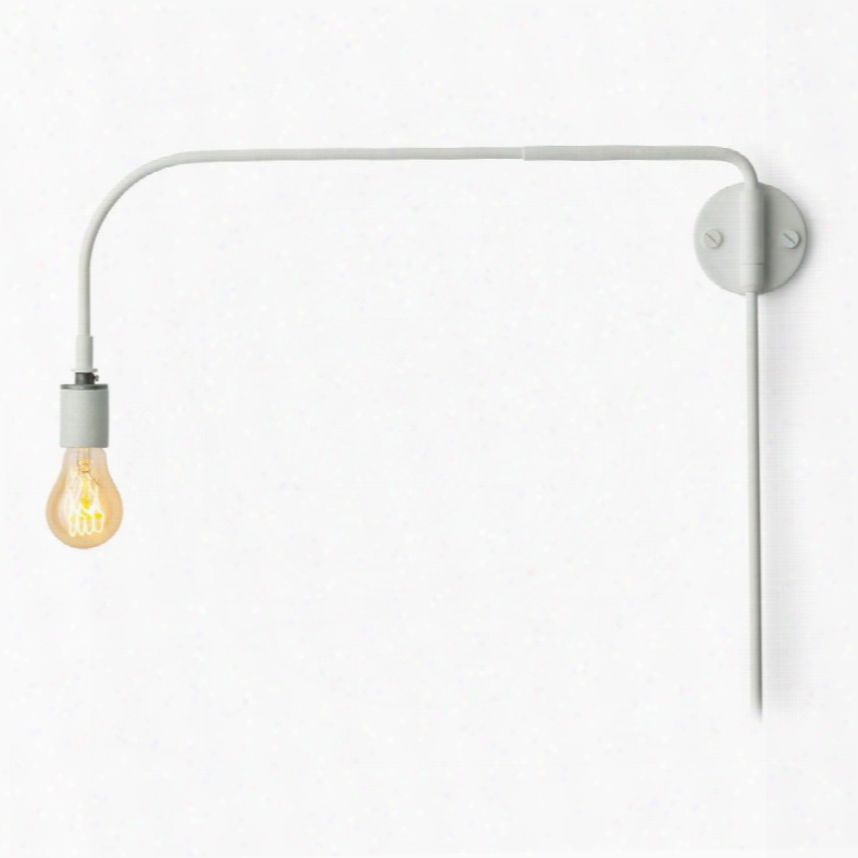 Tribeca Warren Wall Lamp In White Design By Menu