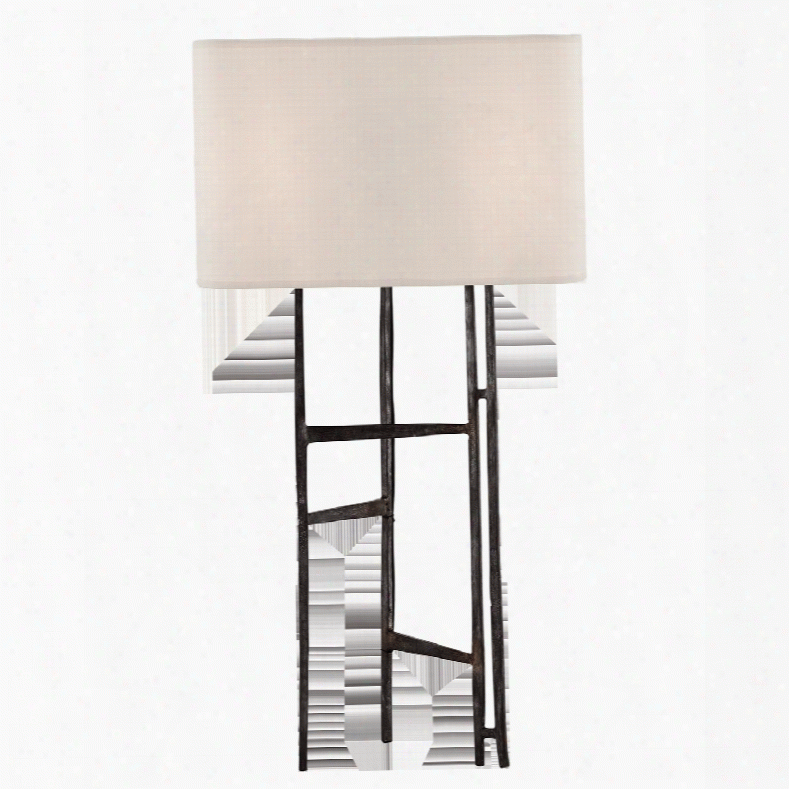 Vail Buffet Lamp In Various Finishes W/ Natural Paper Shade Design By Ian K. Fowler