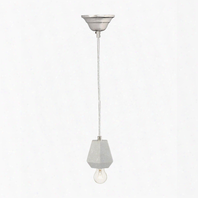 White Marble Hexagonal Hanging Lamp Design By Bd Fine