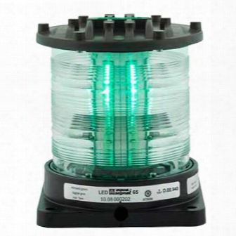 Aqua Signal Series 65 Navigation Light, Alll/round, Green