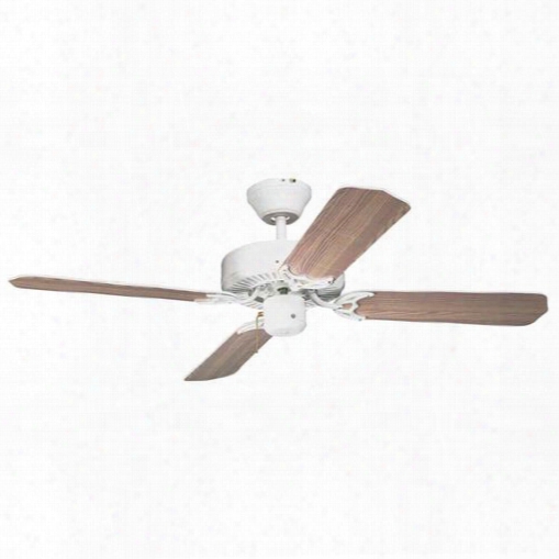 Bala 824027 Four Blade Ceiling Fan, 42 In., White 824027