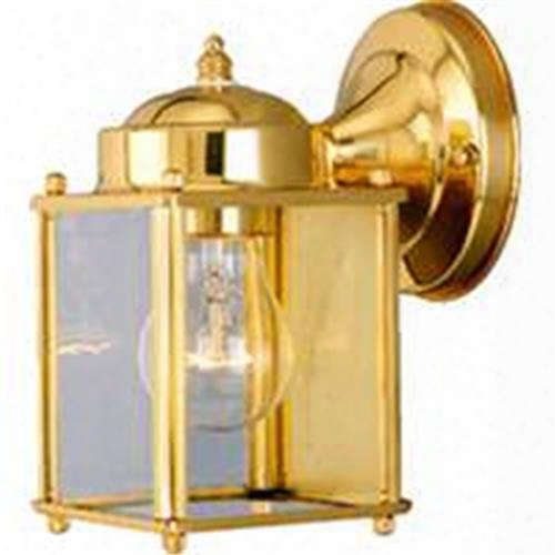 Boston Harbor 4000nh-2-3l Fixture Porch Wlmt 1lt Pol Brs Finish=polished Brass