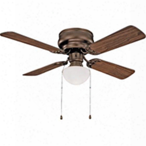 Boston Harbor Cf-78125-orb Fan Ceil 42in 4bld/1lt Hugr Vb Hardware Finish=venetian Bronze