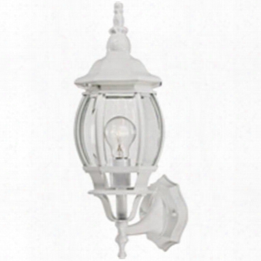 Boston Harbor Dg-wl16-wt Fixture Porch Wlmt Led 1lt Wht Finish =white