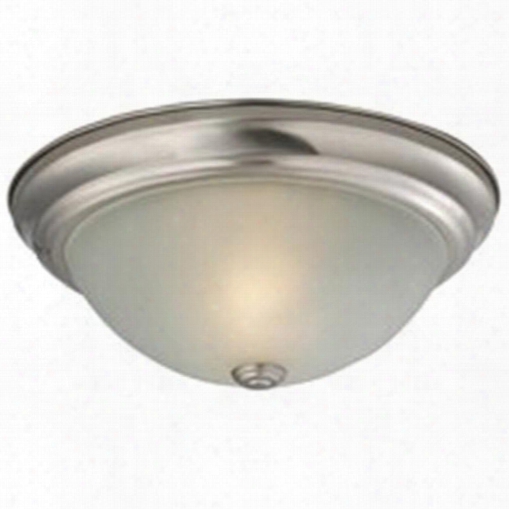 Boston Harbor F51wh02-1006-bn Ixture Ceil 1lt 13in Flush Bn Finish=brushed Nickel