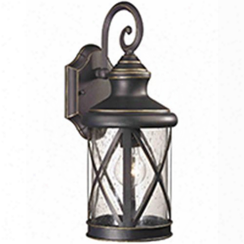 Boston  Harbor Lt-h04 Lantren Outdr Wall Orb 1 Light Color =oil Rubbed Bronze